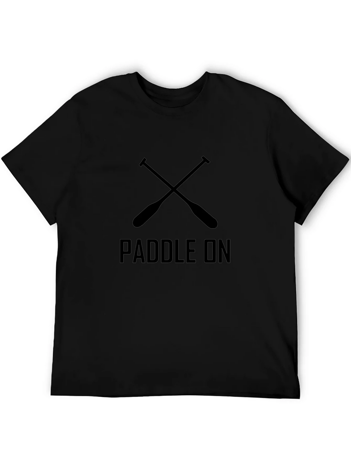 Paddle On Graphic Tee - Black product image 5