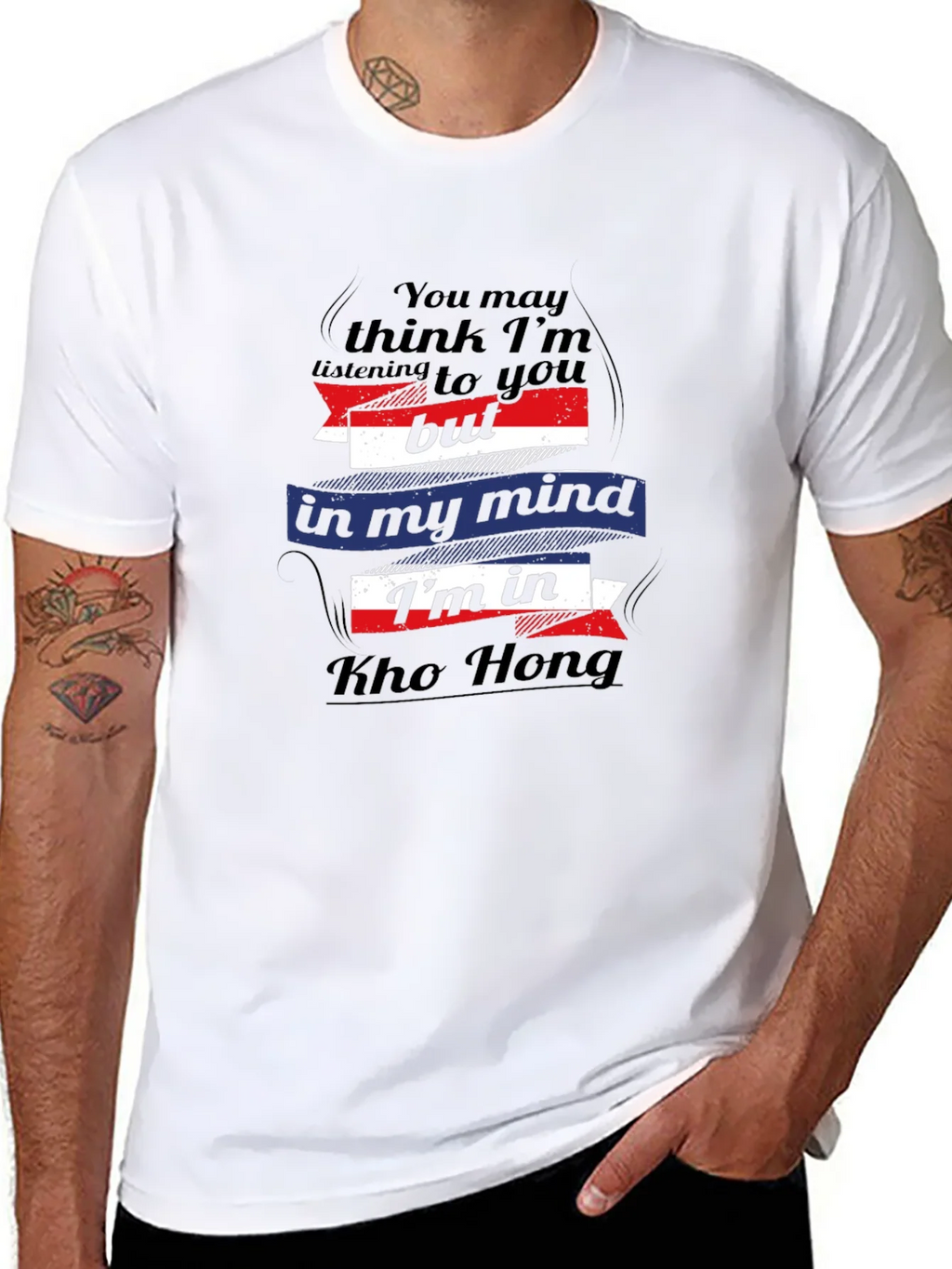 Kho Hong Mind Black Graphic Tee product image 2