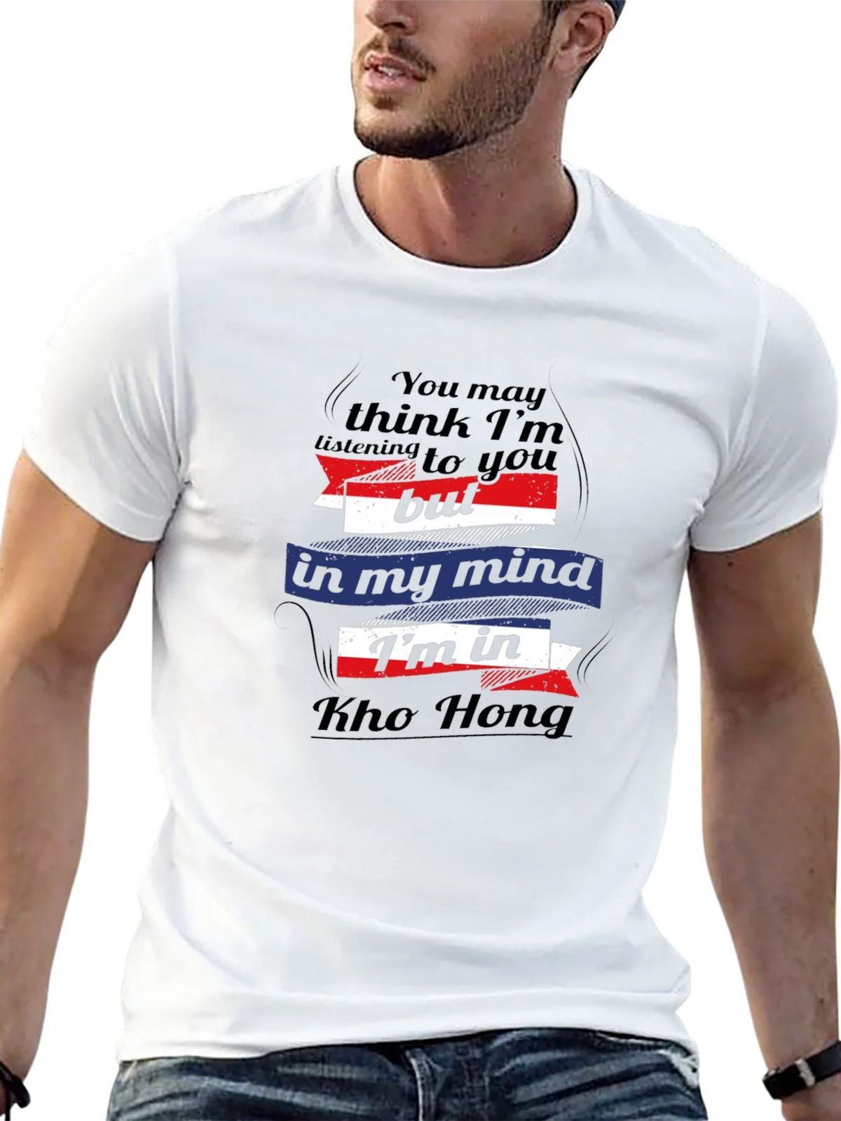 Kho Hong Mind Black Graphic Tee product image 4