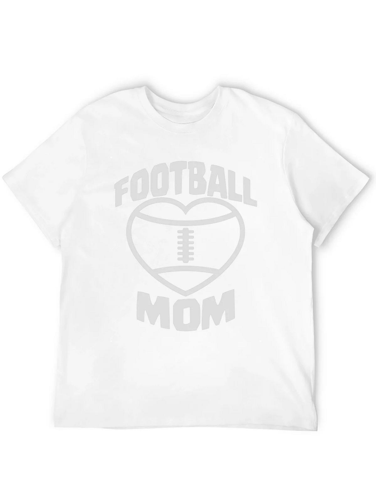 Football Mom T-Shirt - Heart Graphic Tee product image 9