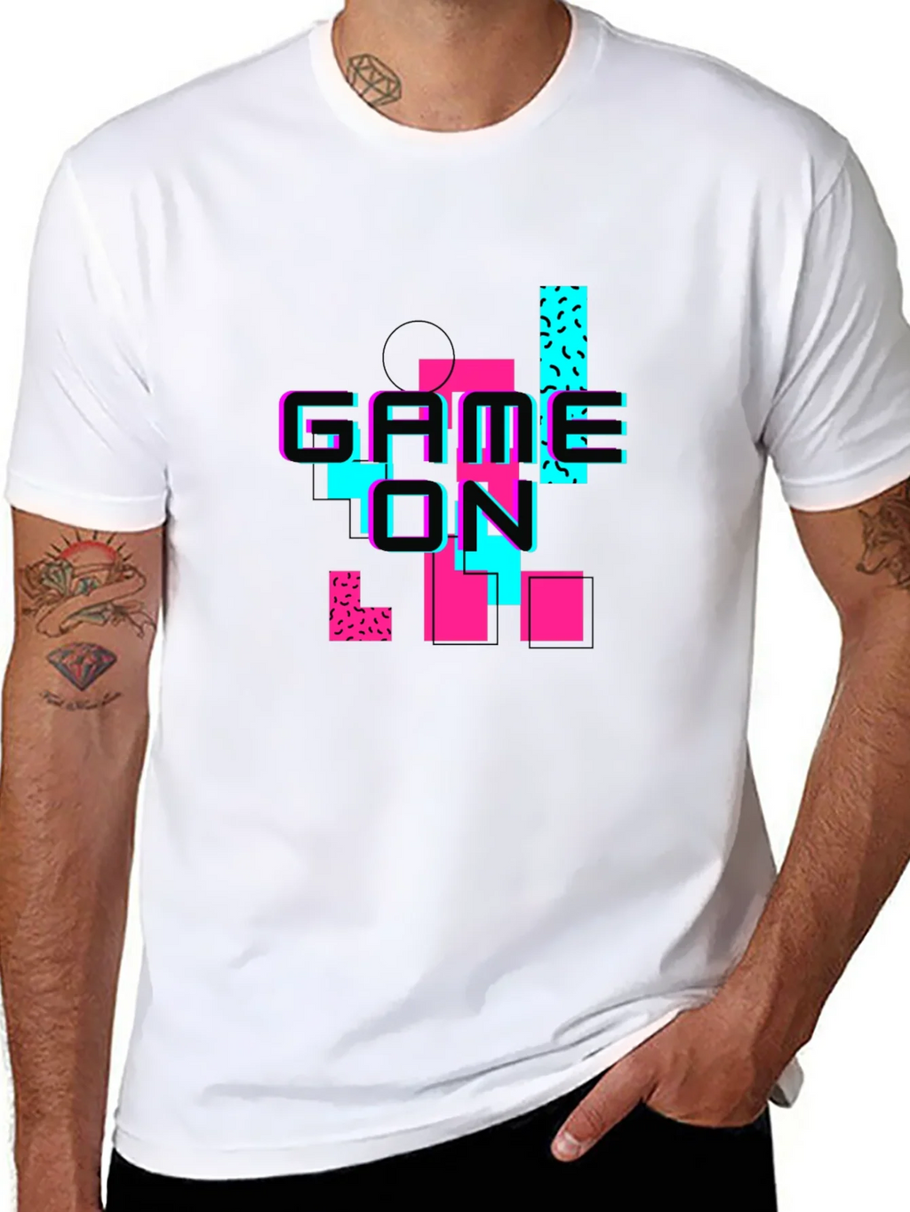 Game On T-Shirt - Retro 80s Style product image 4