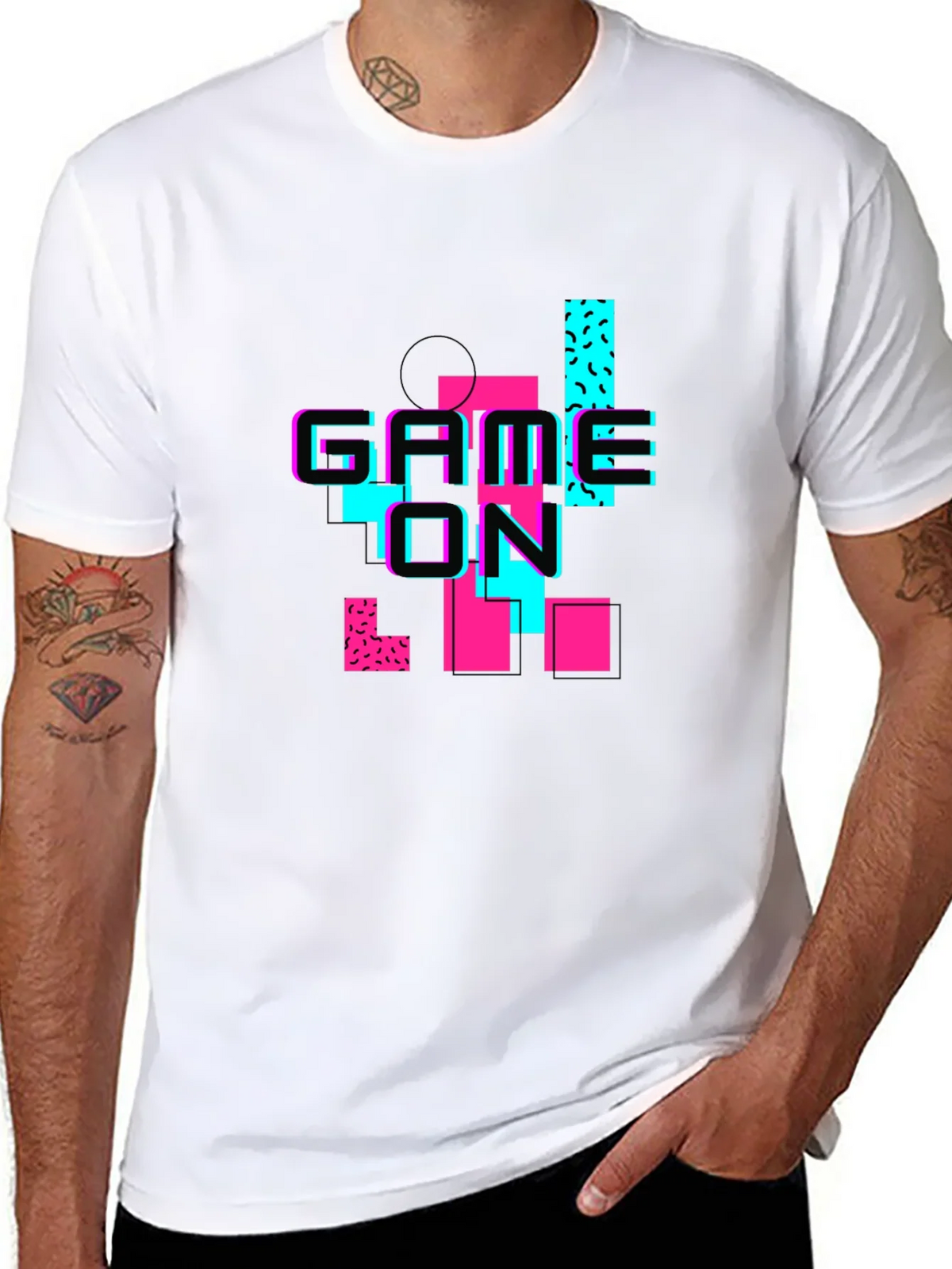 Game On T-Shirt - Retro 80s Style product image 4
