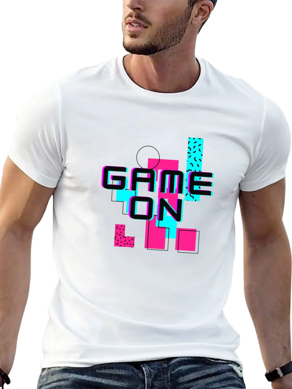 Game On T-Shirt - Retro 80s Style product image 6