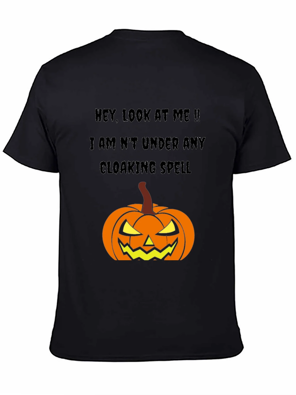 Halloween Cloaking Spell T-Shirt product image 4