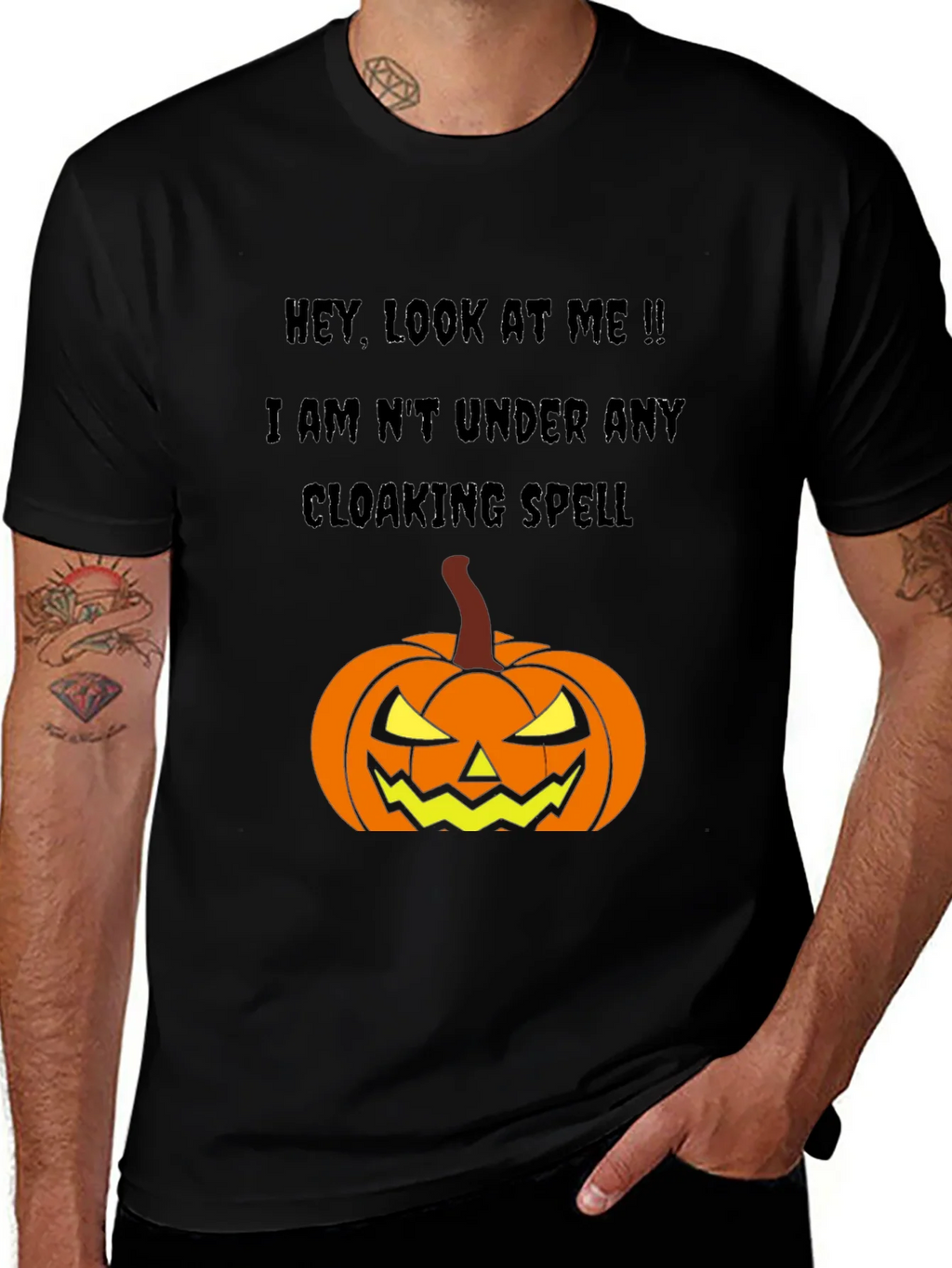 Halloween Cloaking Spell T-Shirt product image 1