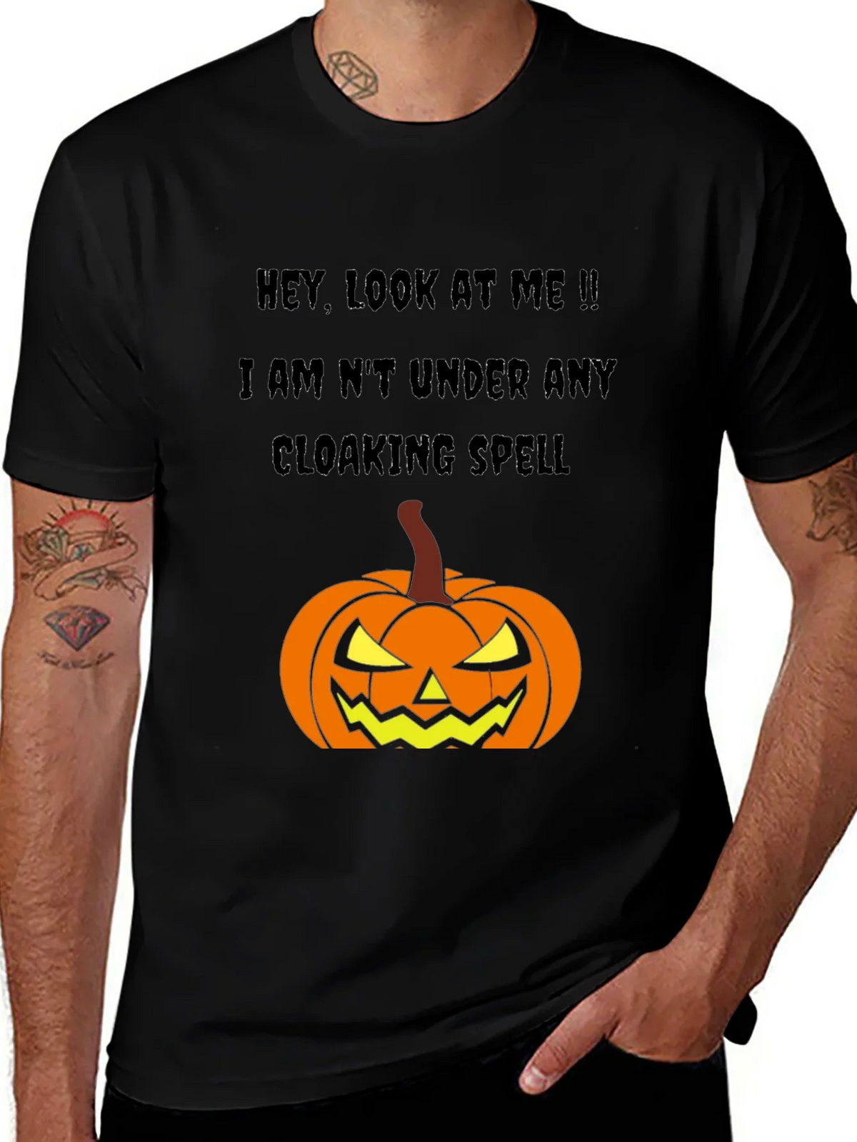 Halloween Cloaking Spell T-Shirt product image 1