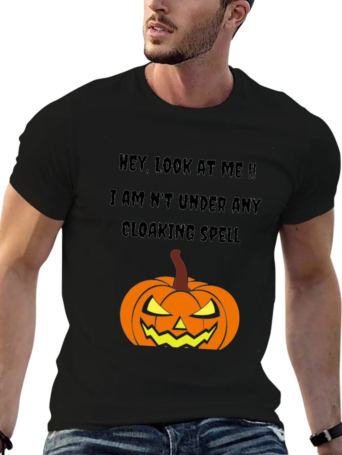 Halloween Cloaking Spell T-Shirt product image 6