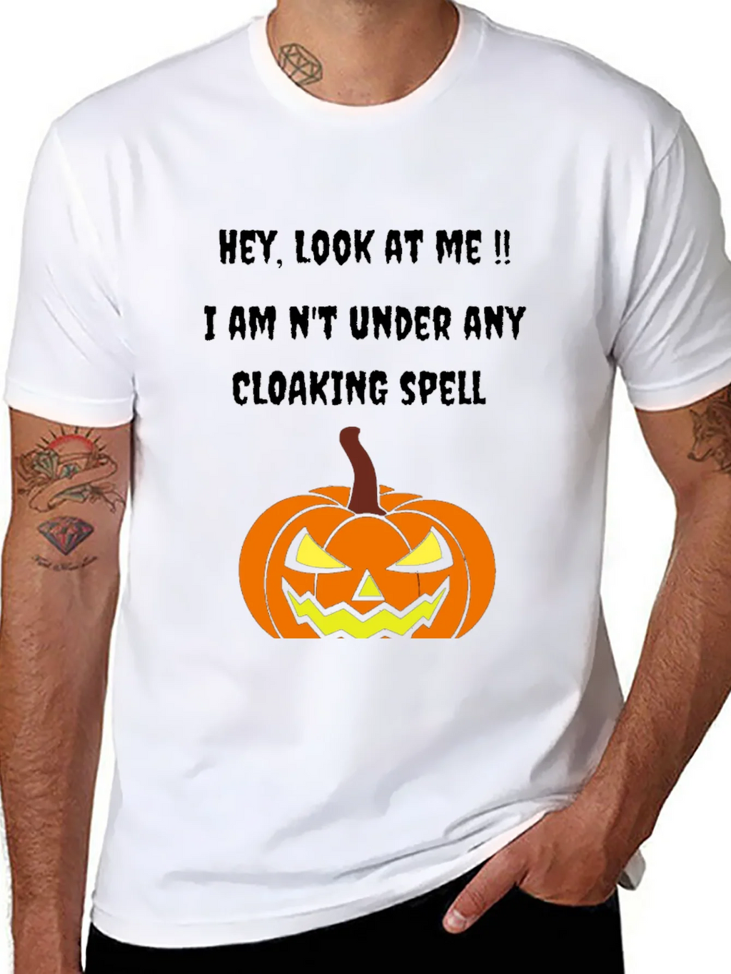 Halloween Cloaking Spell T-Shirt product image 7