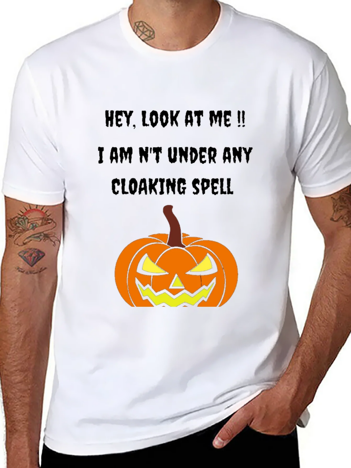 Halloween Cloaking Spell T-Shirt product image 7