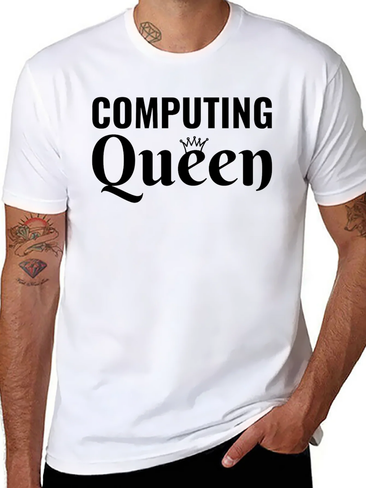 Computing Queen Graphic T-Shirt - Stylish & Comfy product image 7