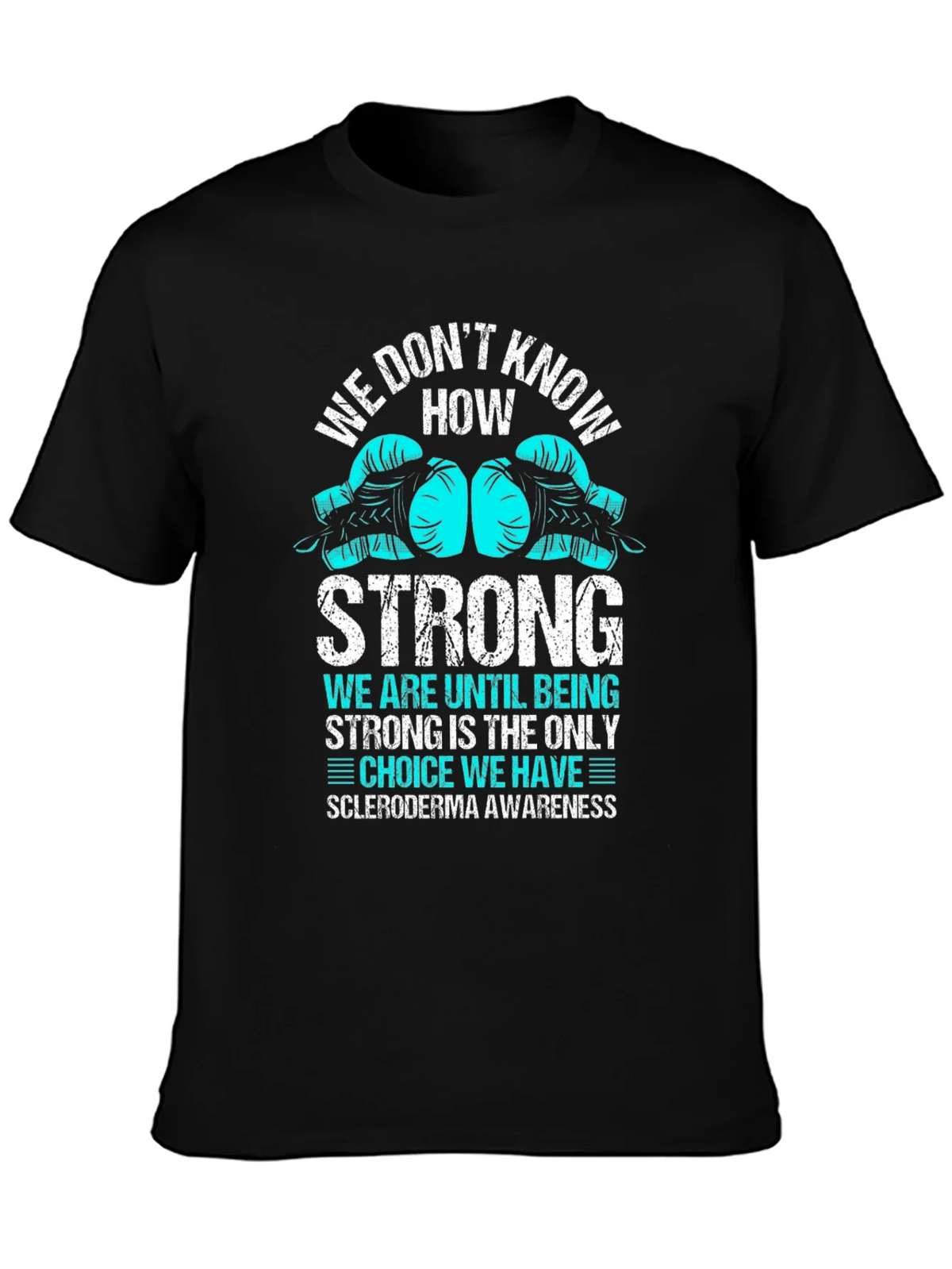 Scleroderma Awareness Boxing Glove T-Shirt product image 2