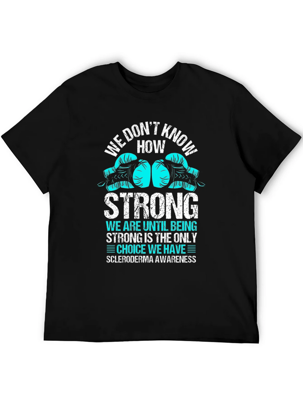 Scleroderma Awareness Boxing Glove T-Shirt product image 3