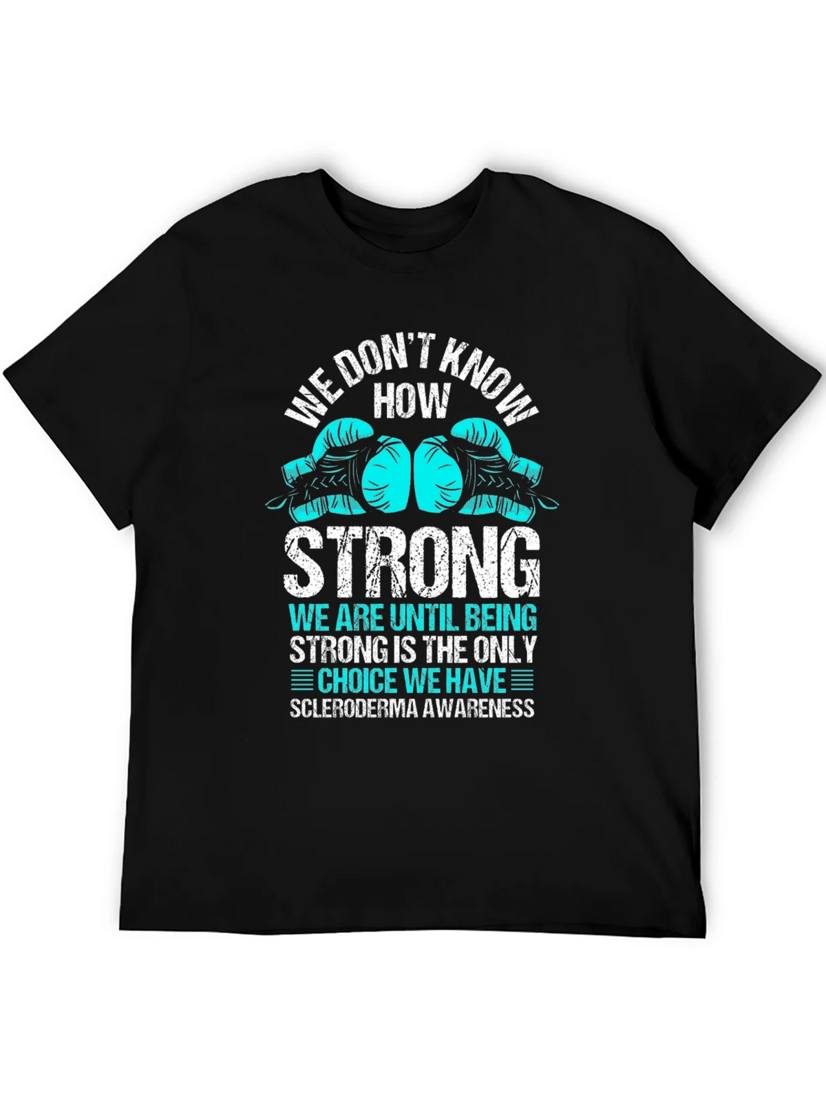 Scleroderma Awareness Boxing Glove T-Shirt product image 3