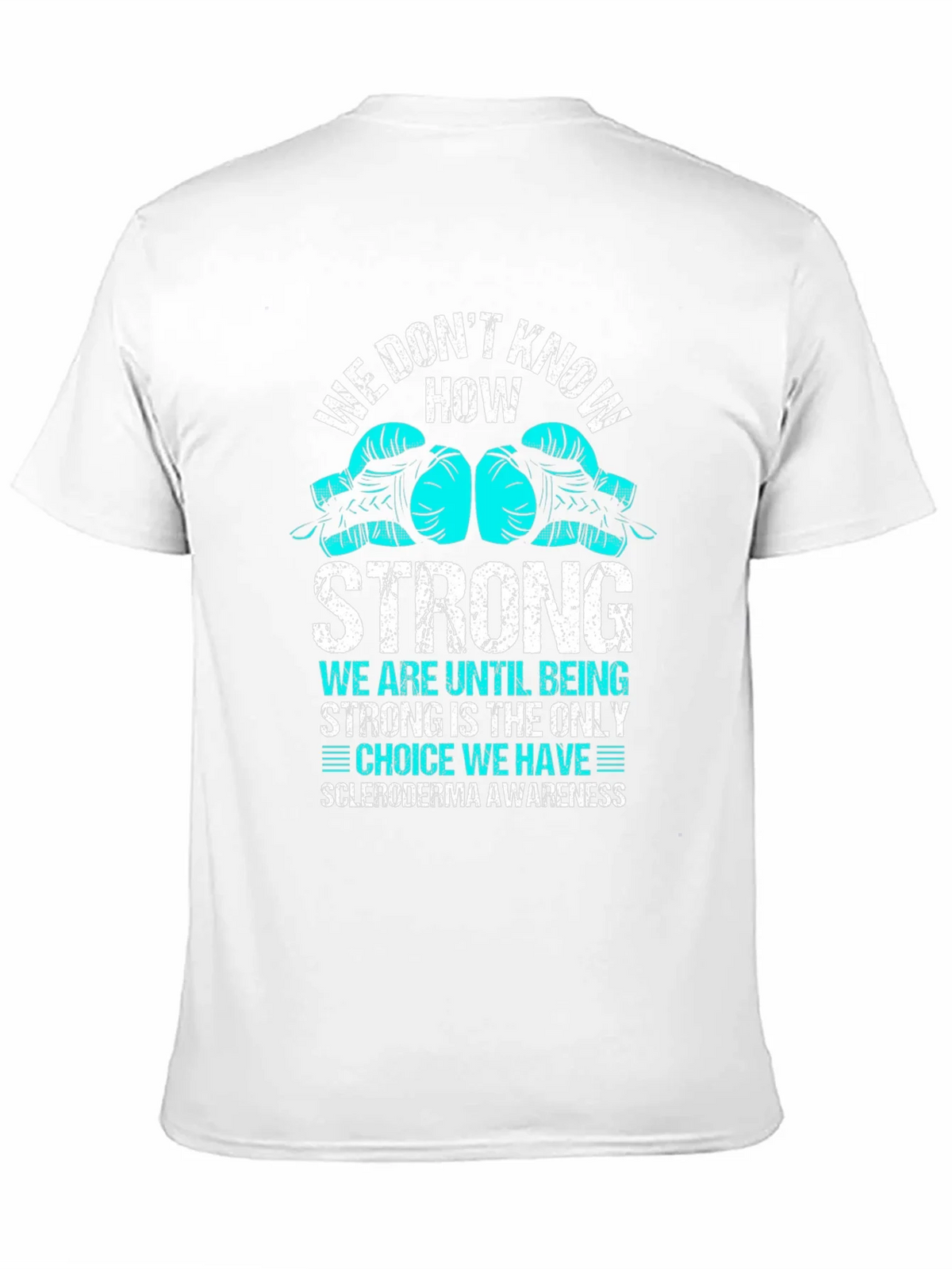 Scleroderma Awareness Boxing Glove T-Shirt product image 5