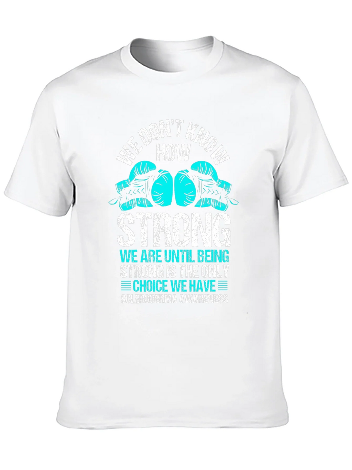 Scleroderma Awareness Boxing Glove T-Shirt product image 4