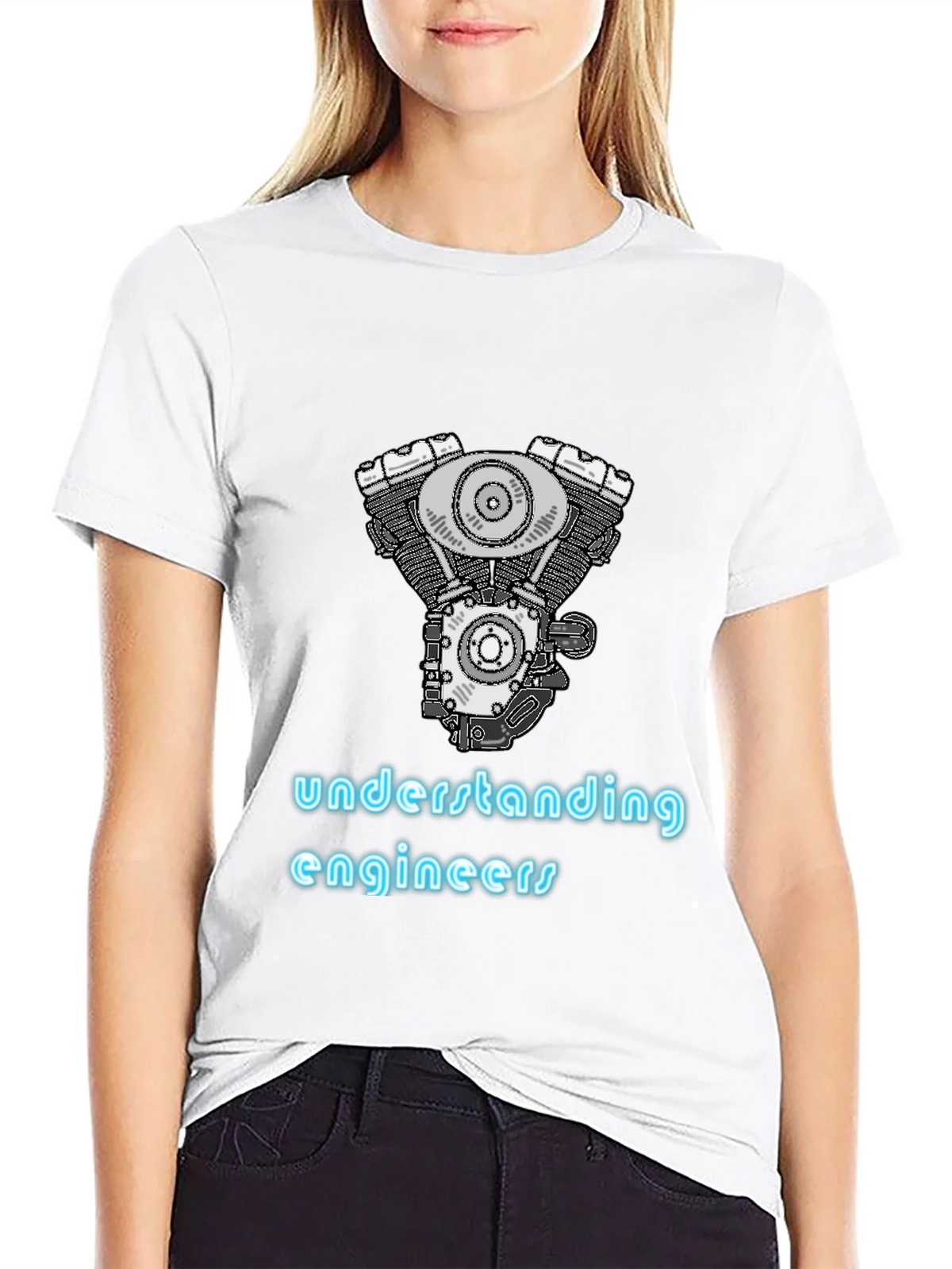Understanding Engineers T-Shirt | Engine Design Tee product image 2