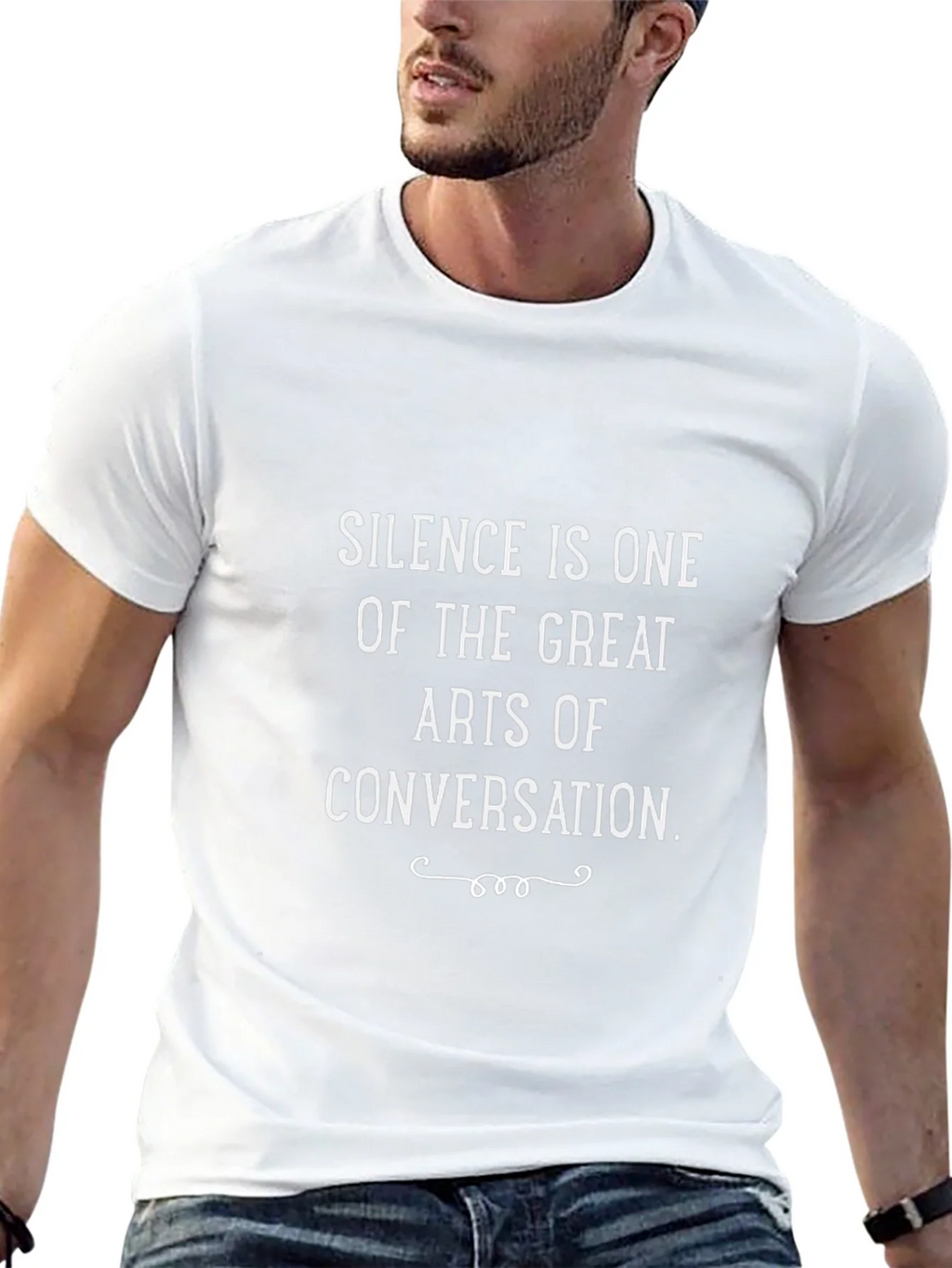 Silence is One of the Great Arts T-Shirt product image 4