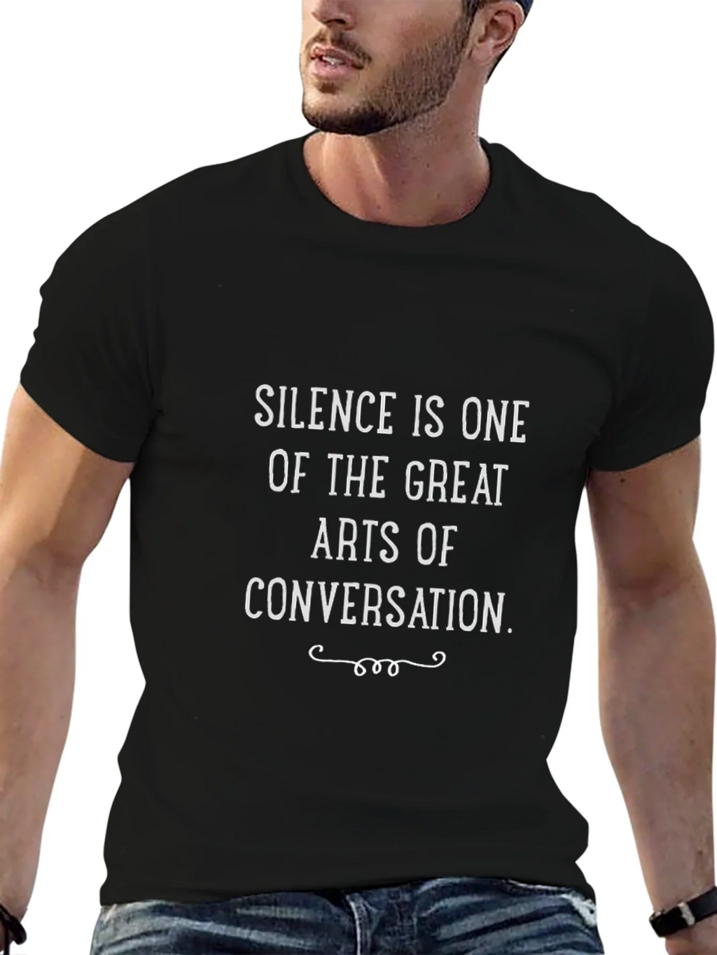 Silence is One of the Great Arts T-Shirt product image 2