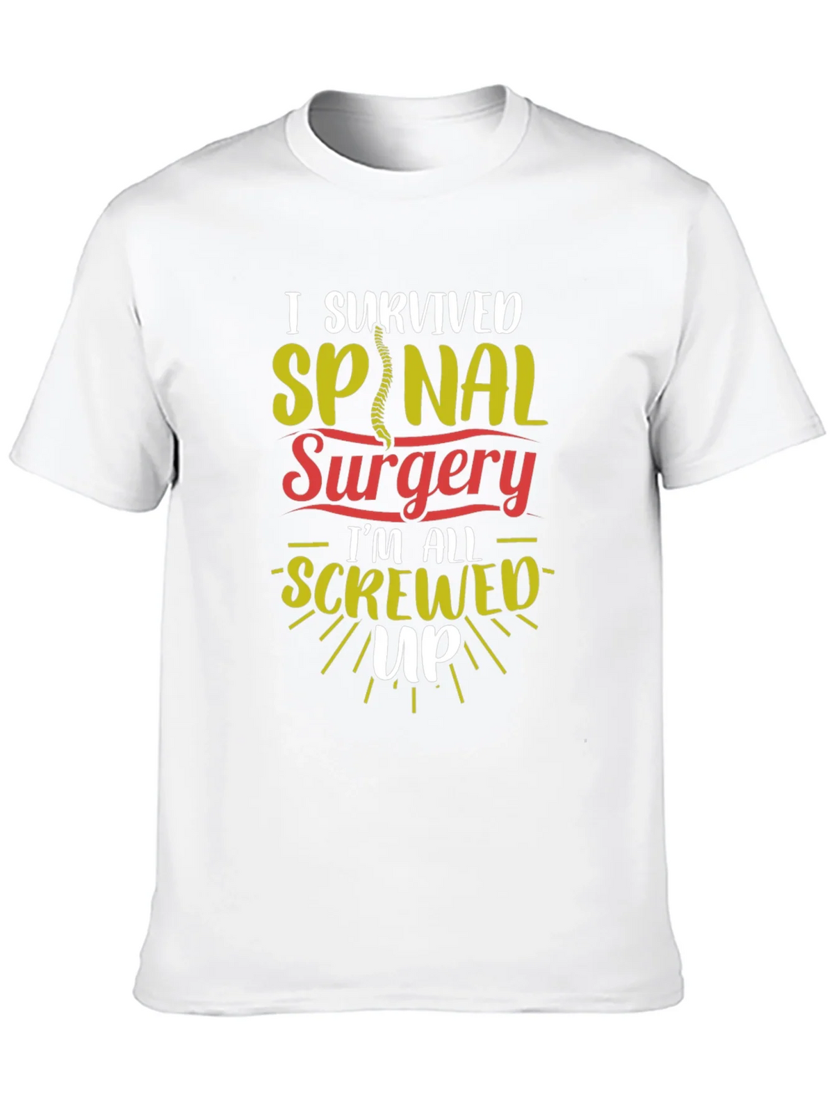 I Survived Spinal Surgery Graphic T-Shirt product image 9