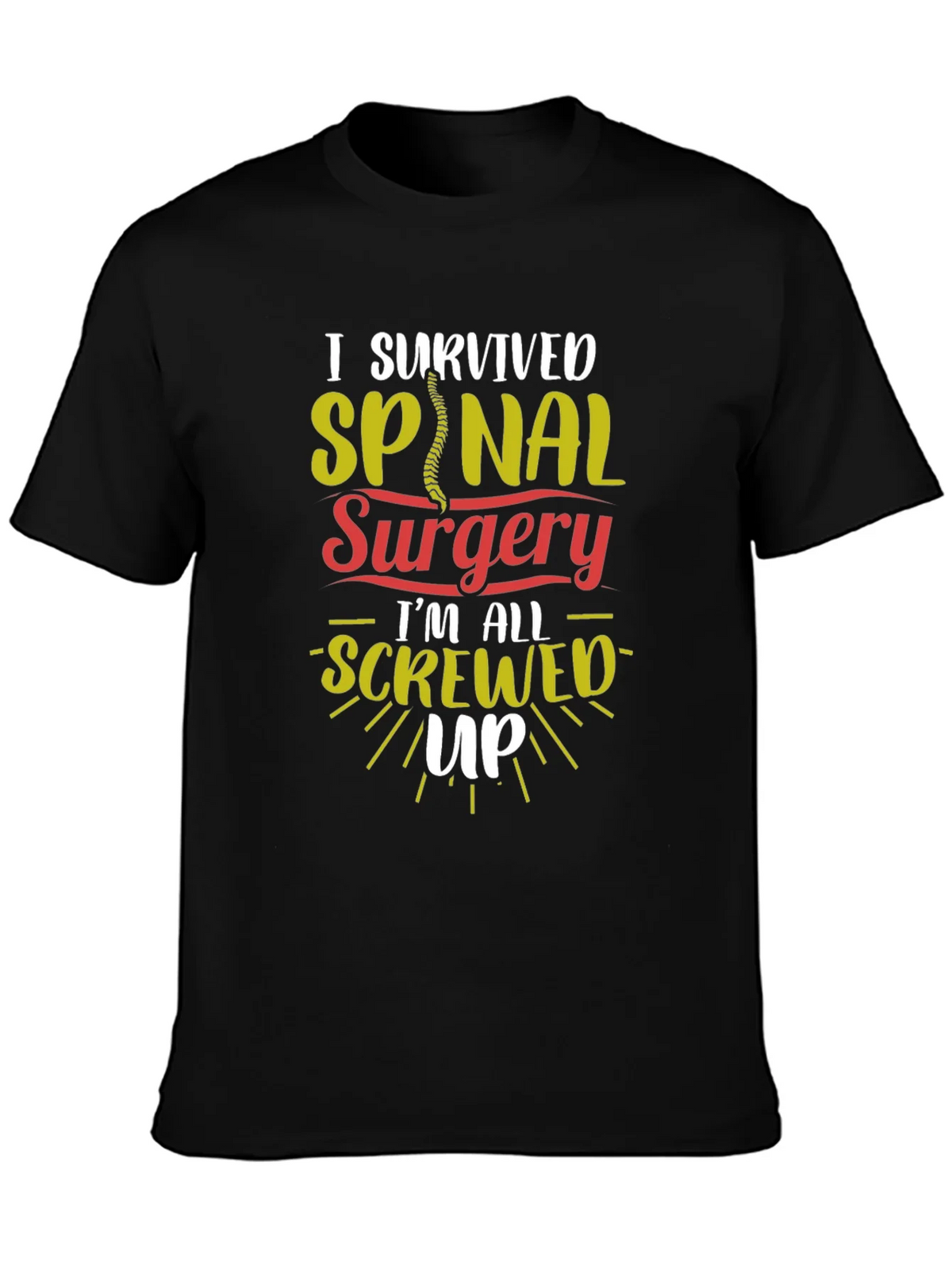 I Survived Spinal Surgery Graphic T-Shirt product image 3