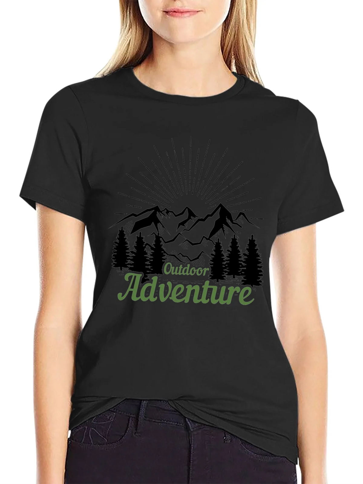 Outdoor Adventure T-Shirt - Mountain Graphic Tee product image 1