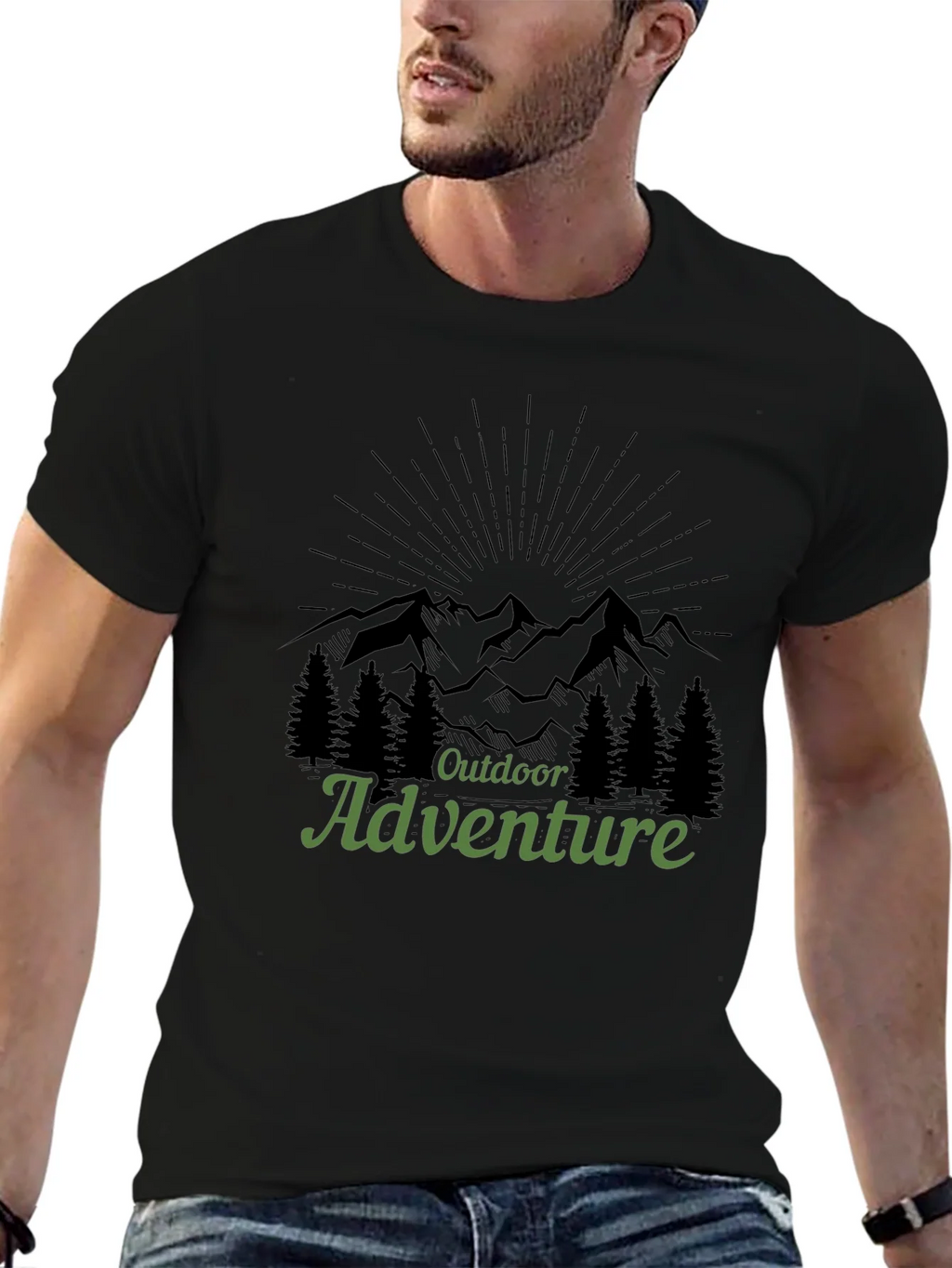 Outdoor Adventure T-Shirt - Mountain Graphic Tee product image 3