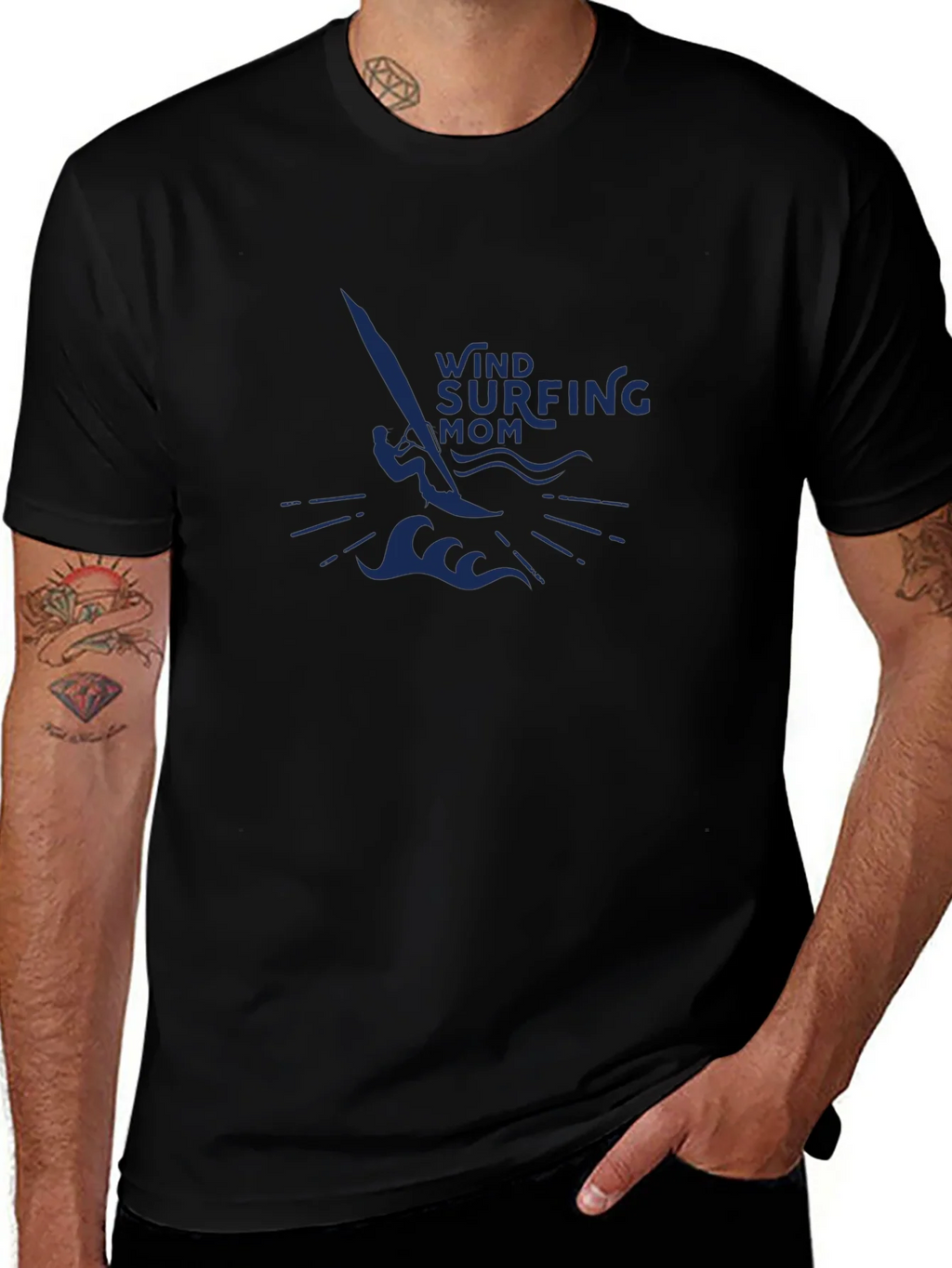 Windsurfing Mom T-Shirt - Sporty & Stylish product image 1