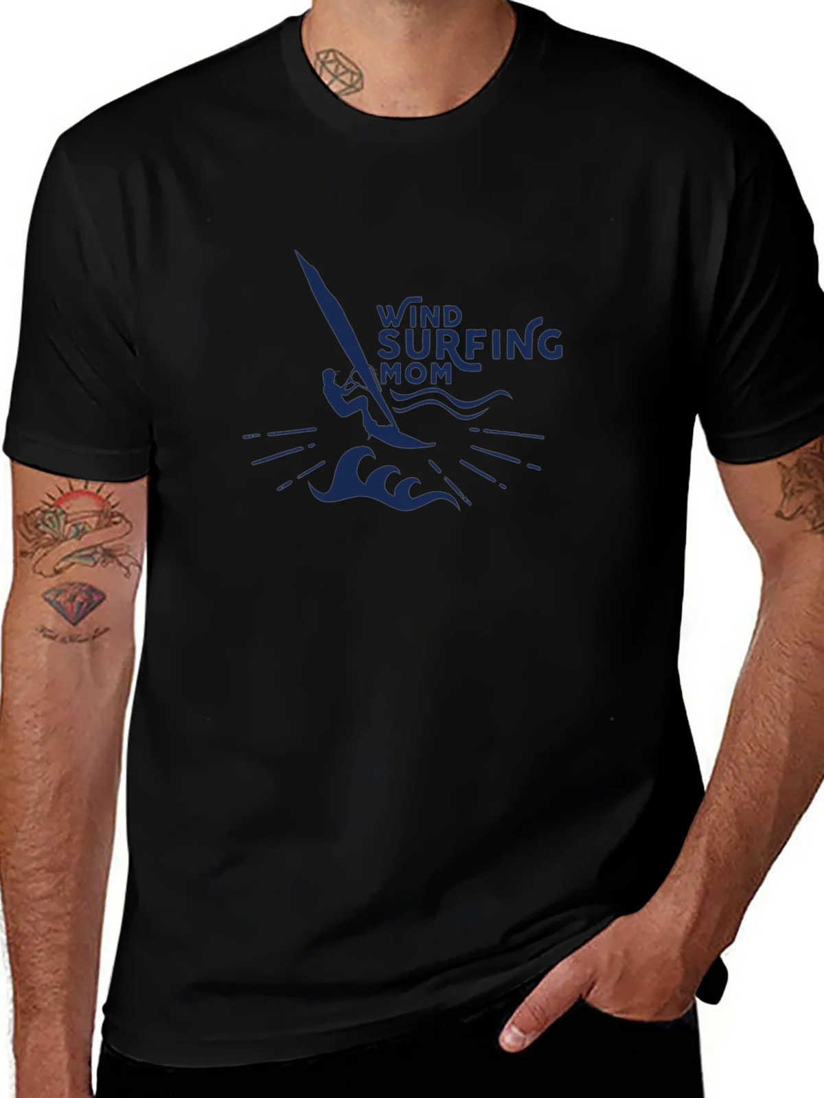 Windsurfing Mom T-Shirt - Sporty & Stylish product image 1
