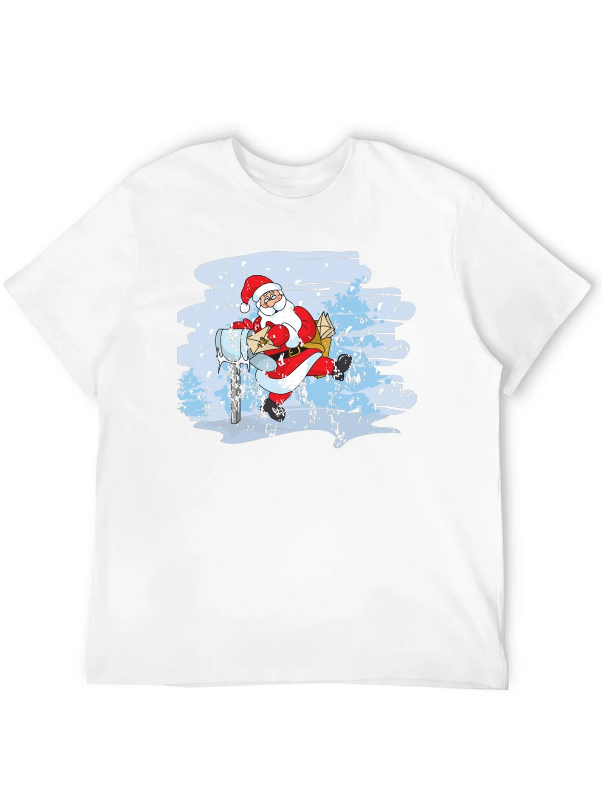 Santa on Scooter Graphic Tee - Holiday Cheer product image 5