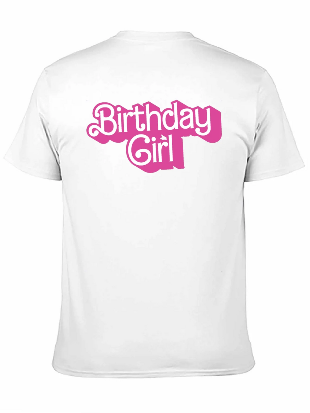 Birthday Girl Graphic Tee - Black Cotton Shirt product image 10