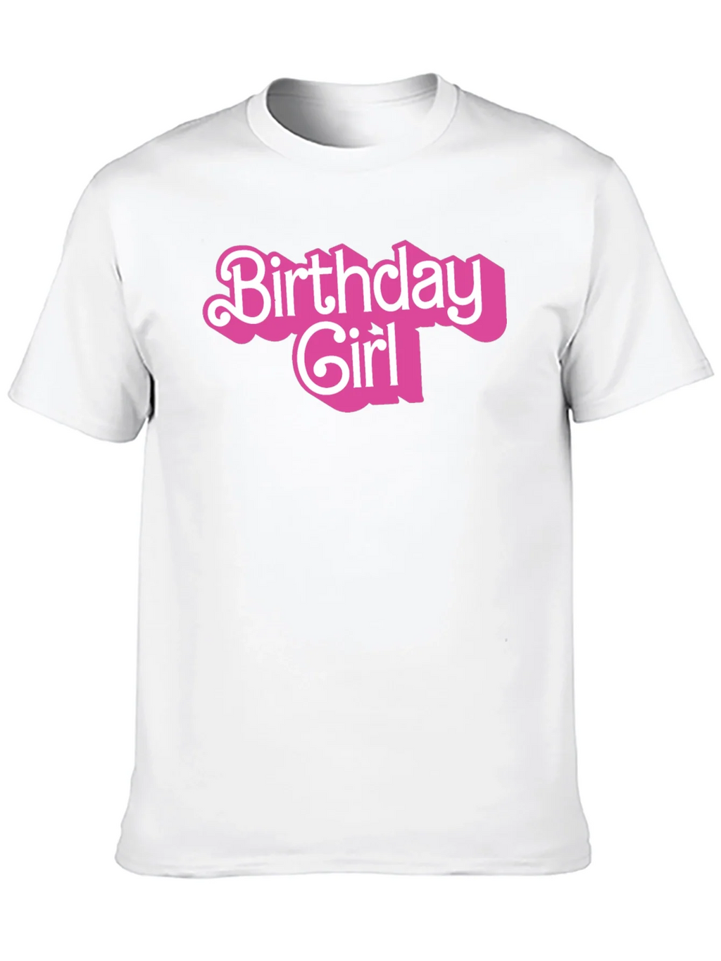 Birthday Girl Graphic Tee - Black Cotton Shirt product image 9