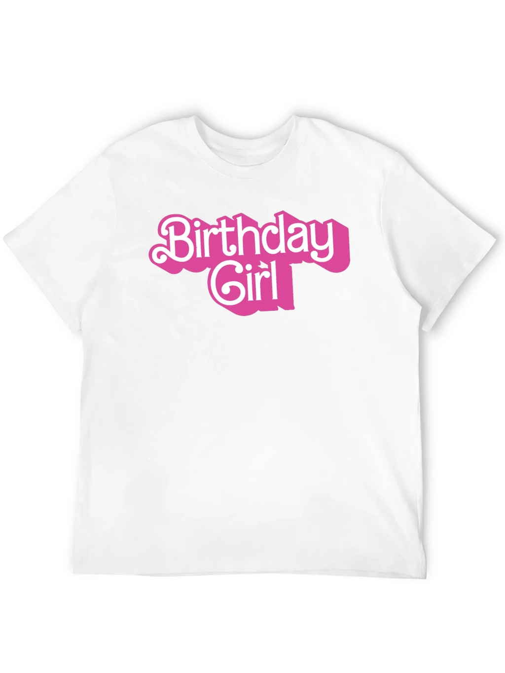 Birthday Girl Graphic Tee - Black Cotton Shirt product image 11