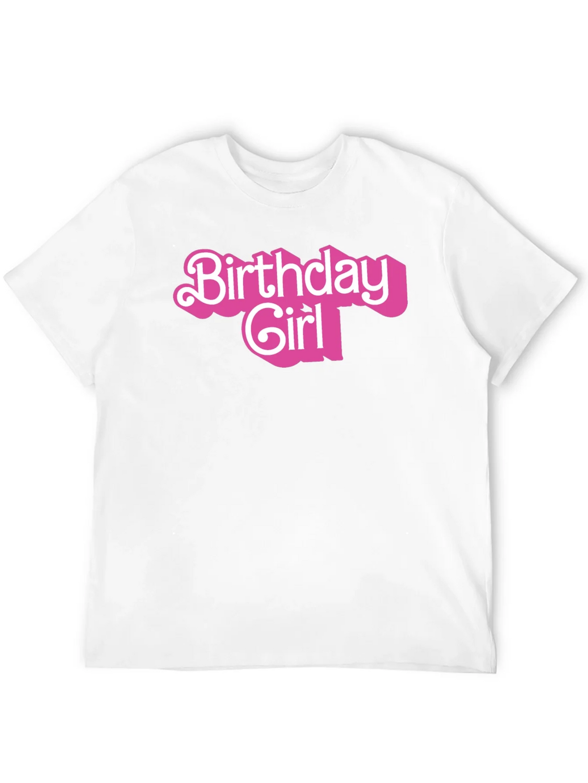 Birthday Girl Graphic Tee - Black Cotton Shirt product image 11