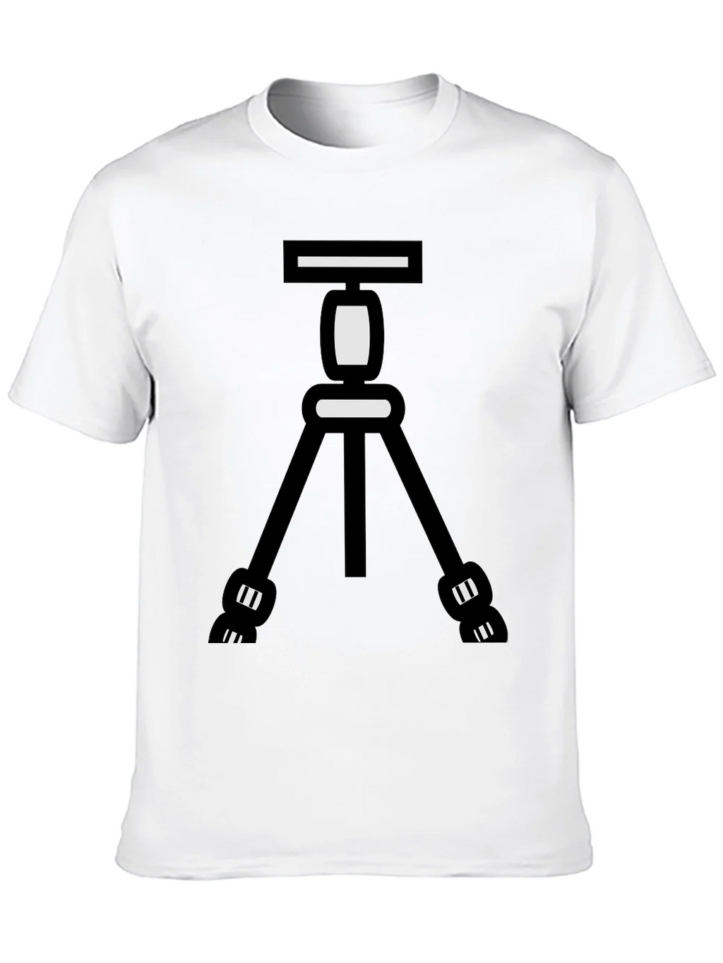 Cool Camera Tripod Graphic Tee - Black product image 5