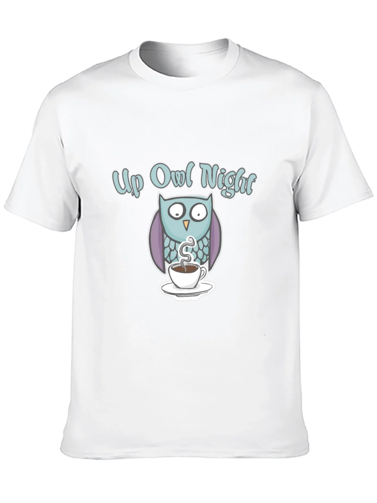 Up Owl Night T-Shirt: Fun Graphic Tee for Owls product image 9