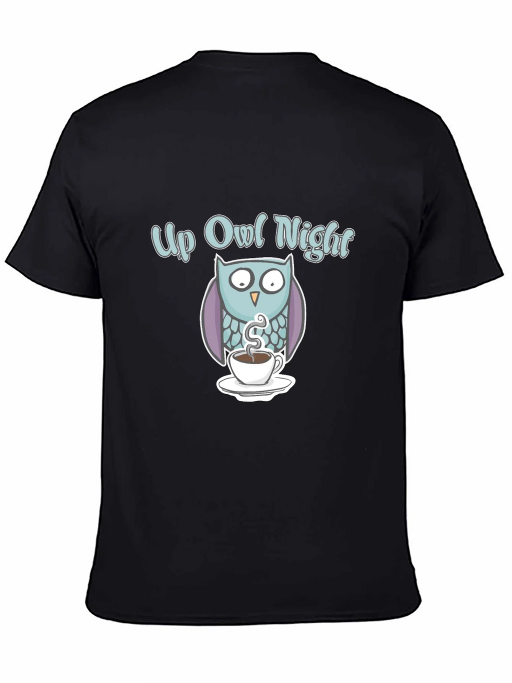 Up Owl Night T-Shirt: Fun Graphic Tee for Owls product image 4
