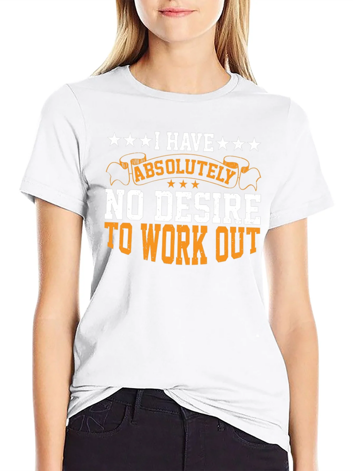 Funny Workout T-Shirt - No Desire to Exercise product image 5