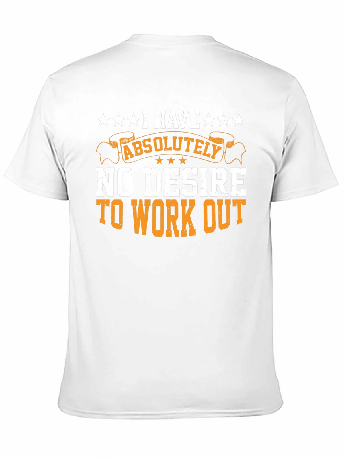 Funny Workout T-Shirt - No Desire to Exercise product image 6