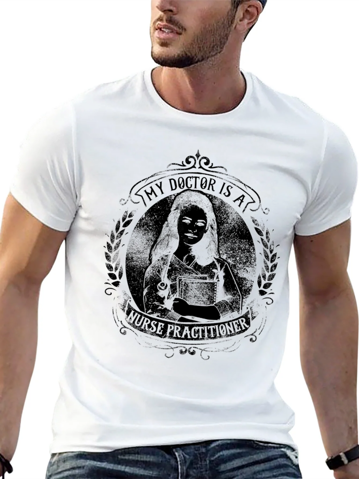 Nurse Practitioner Graphic Tee product image 5