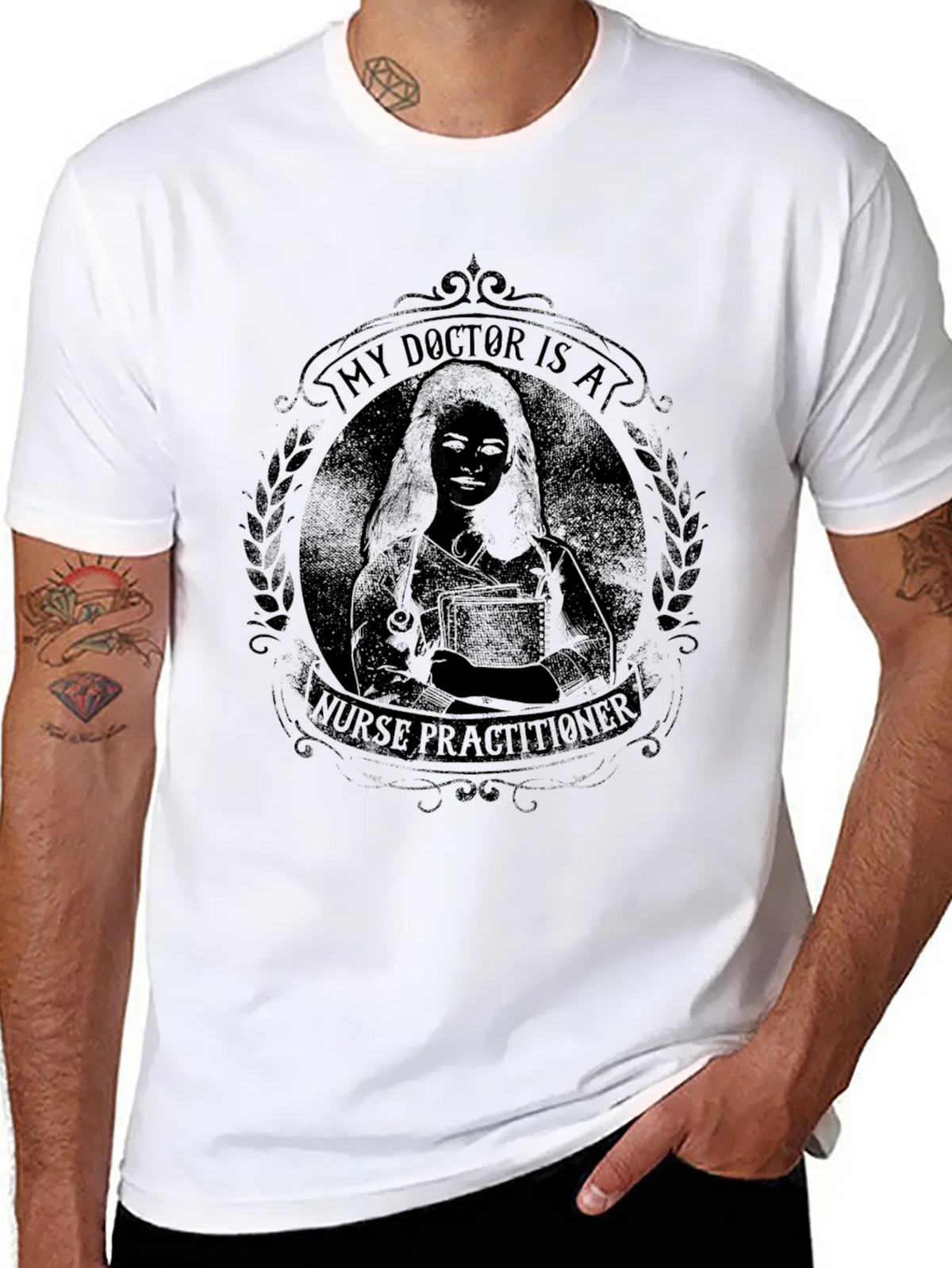 Nurse Practitioner Graphic Tee product image 2