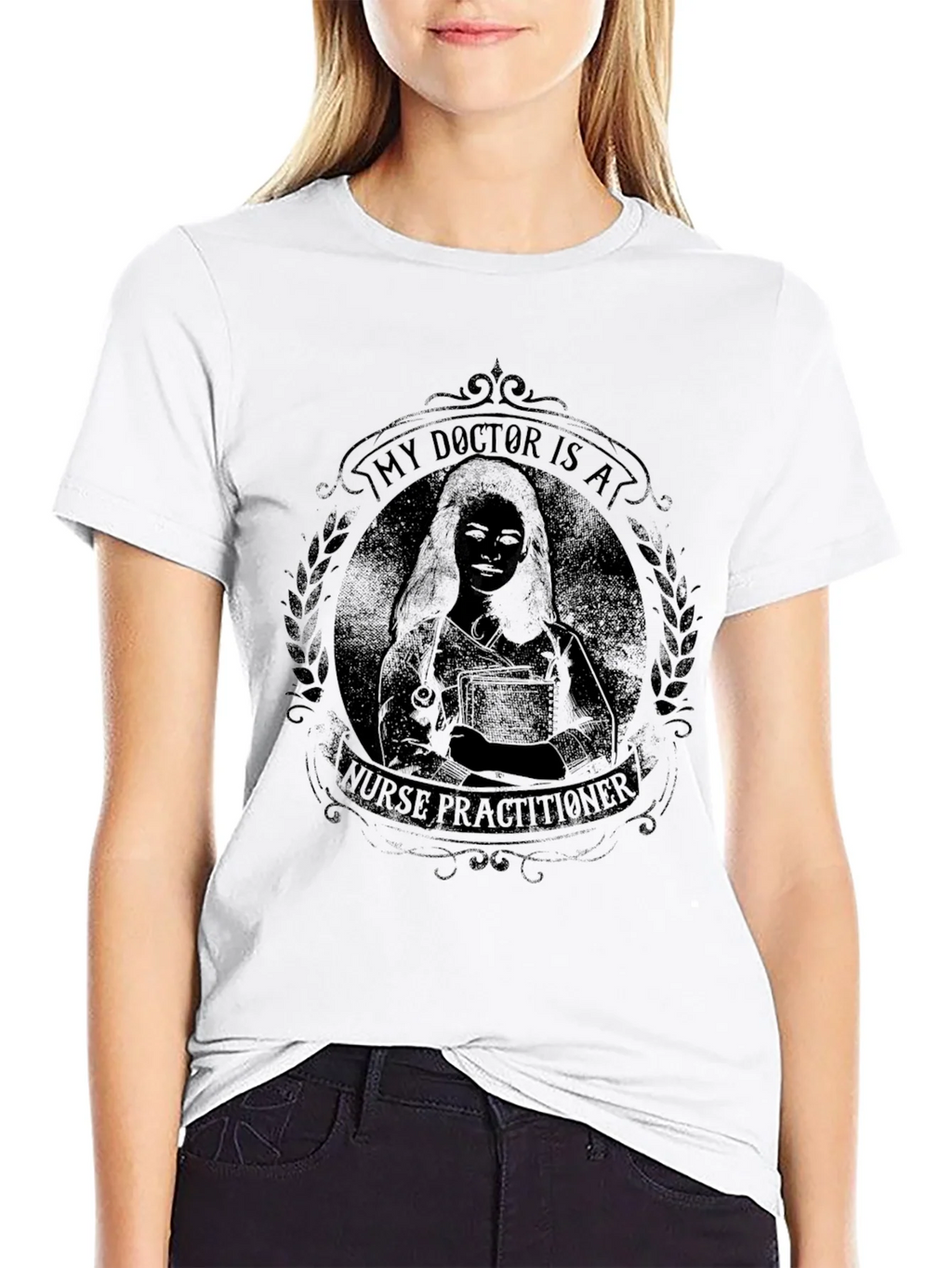 Nurse Practitioner Graphic Tee product image 3