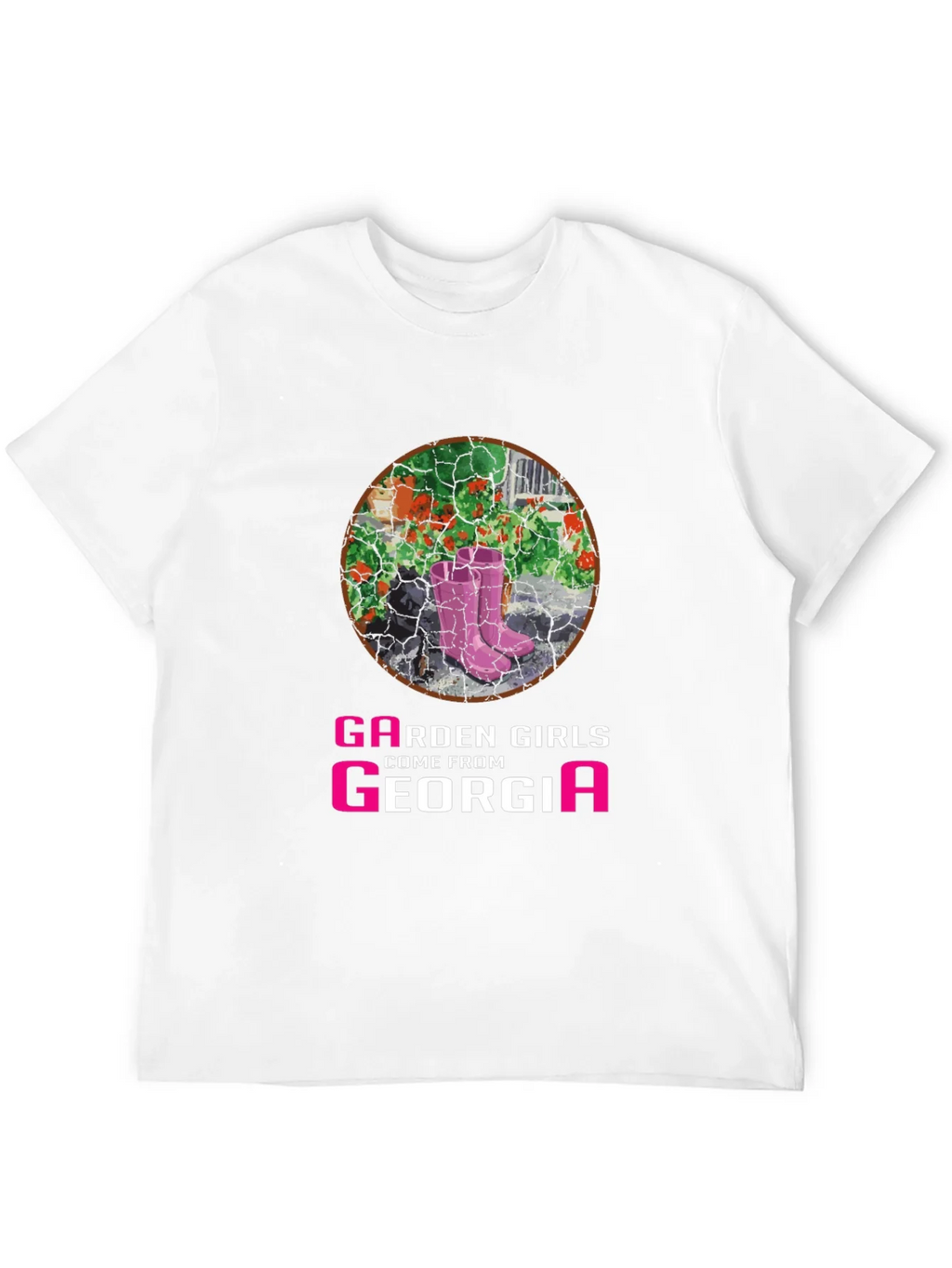 Garden Girls From Georgia T-Shirt - Pink Boots Design product image 11