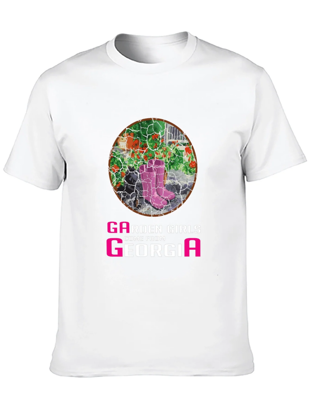 Garden Girls From Georgia T-Shirt - Pink Boots Design product image 9
