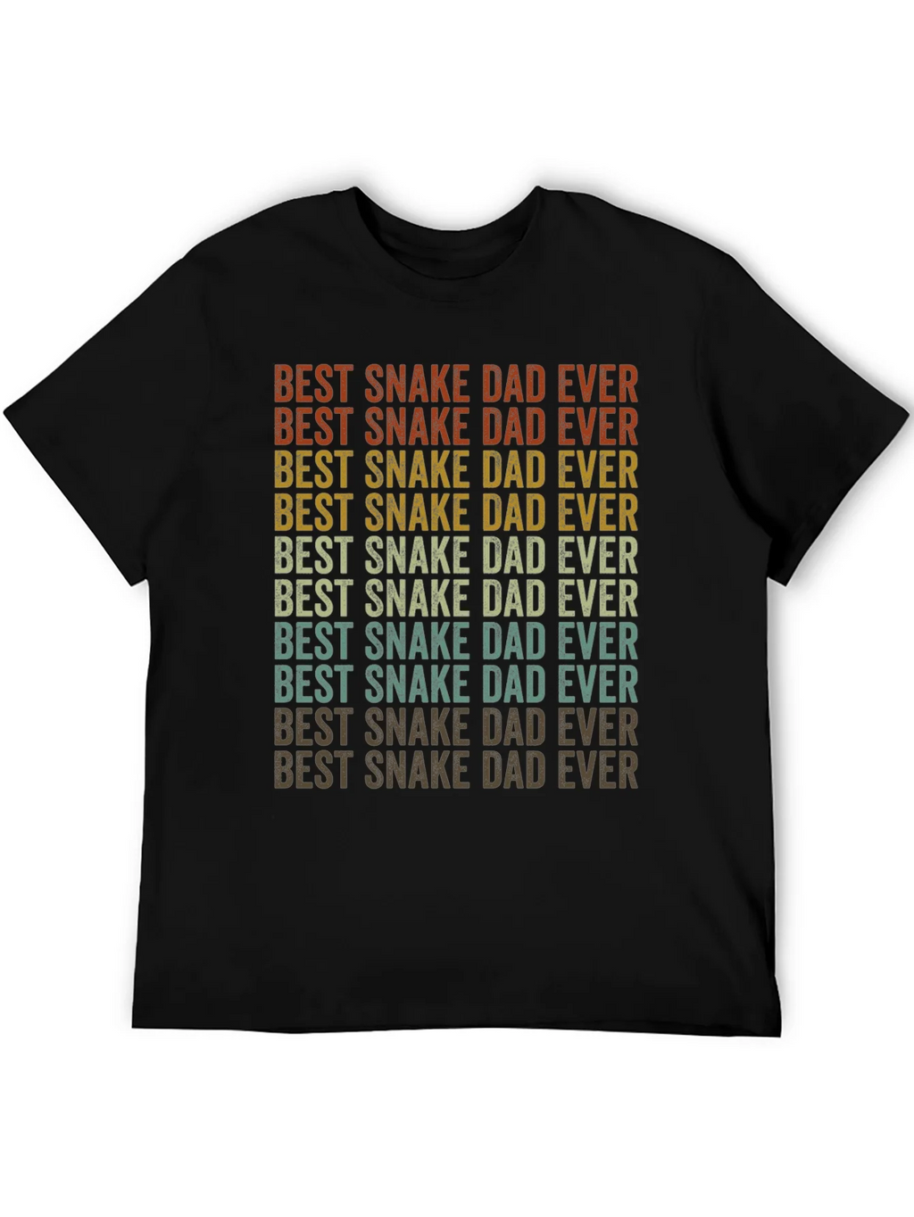 Best Snake Dad Ever Retro T-Shirt product image 1