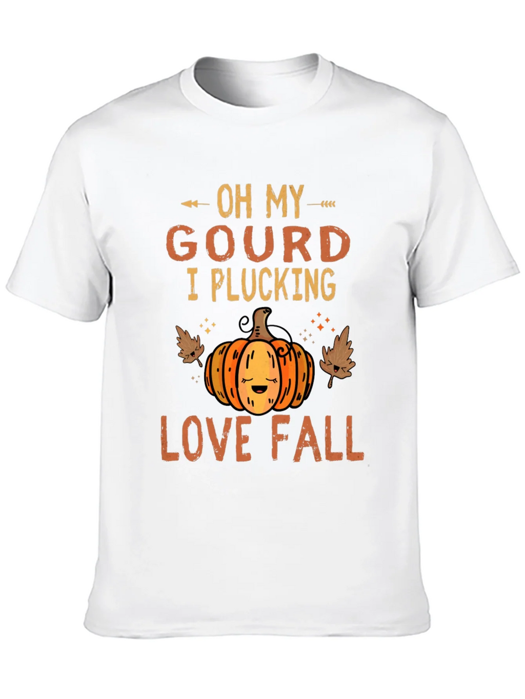 Oh My Gourd I Plucking Love Fall T-Shirt product image 9