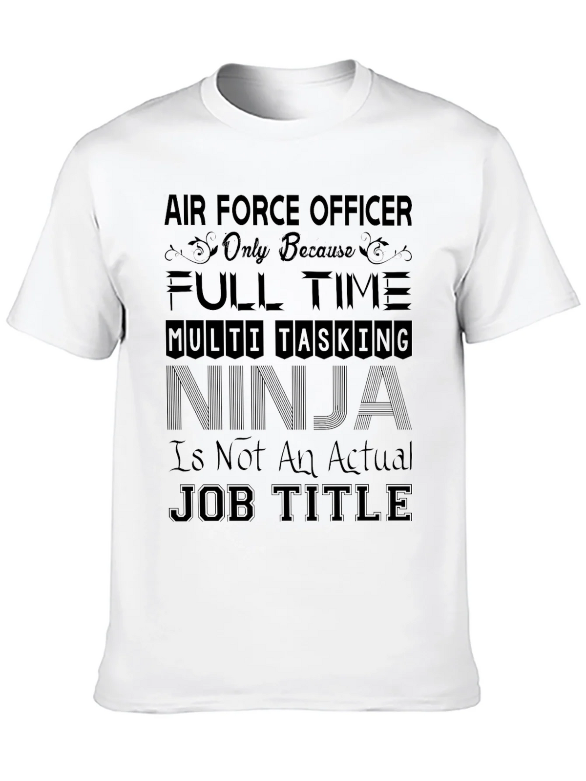 Air Force Officer Ninja T-Shirt product image 9