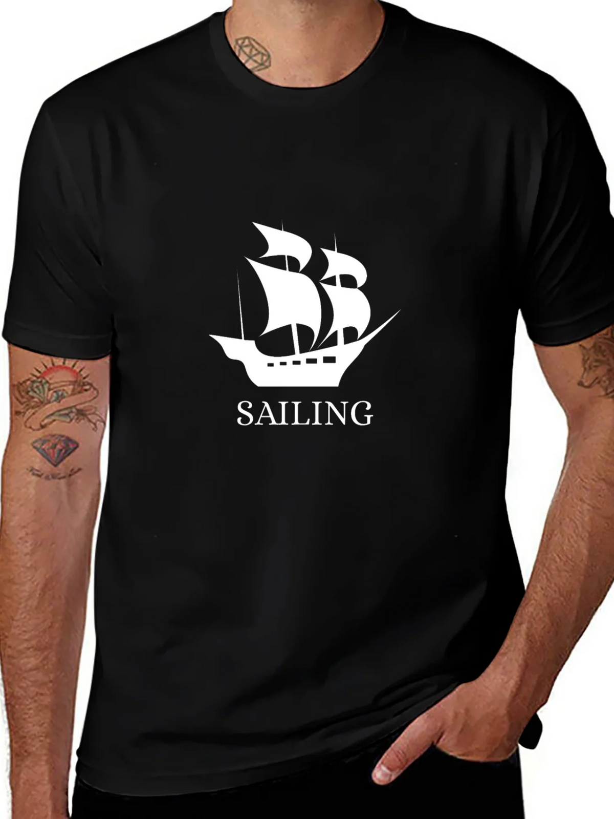 Sailing Graphic T-Shirt - Classic Design product image 1