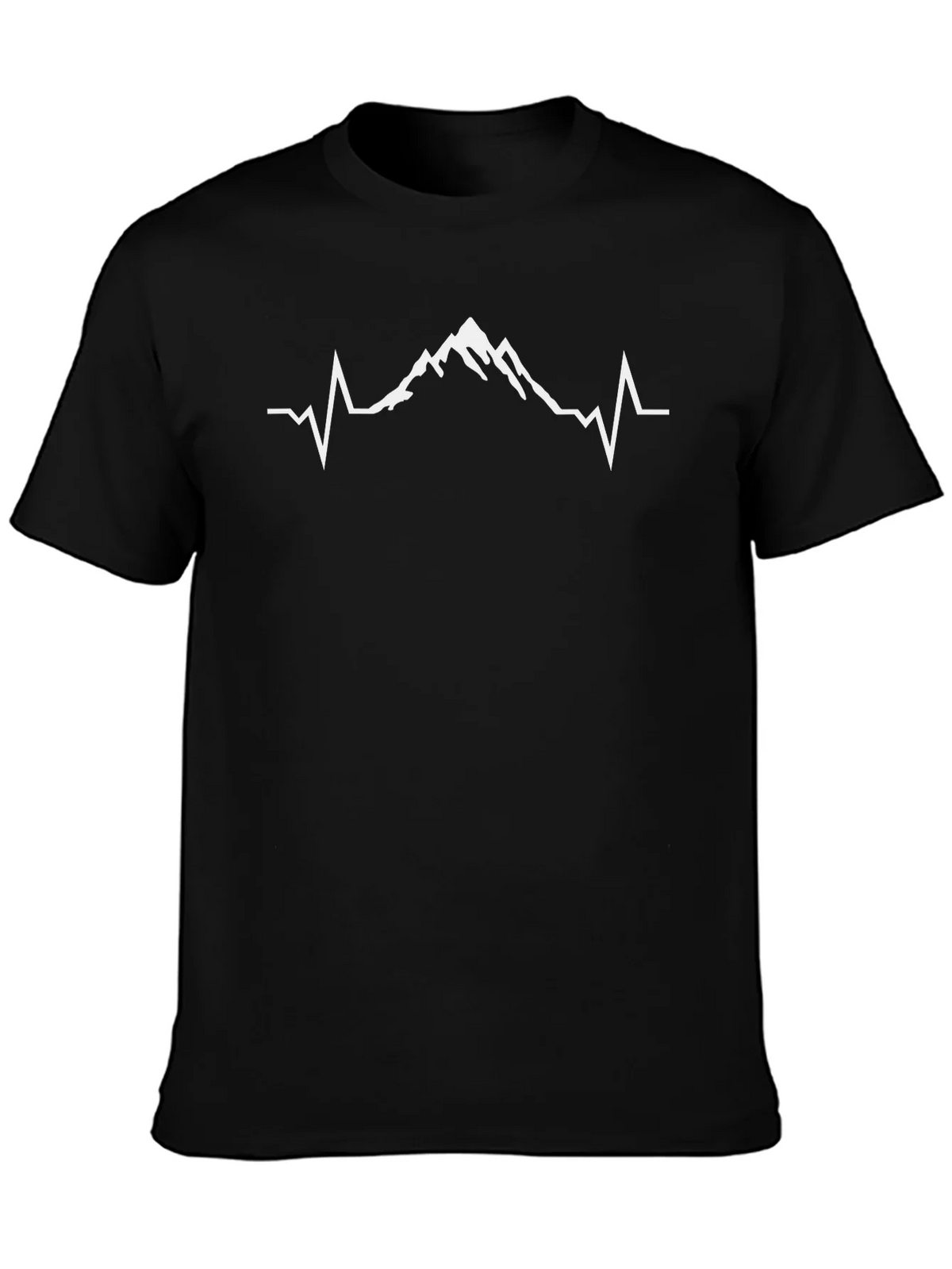 Mountain Heartbeat Graphic Tee - Black product image 2