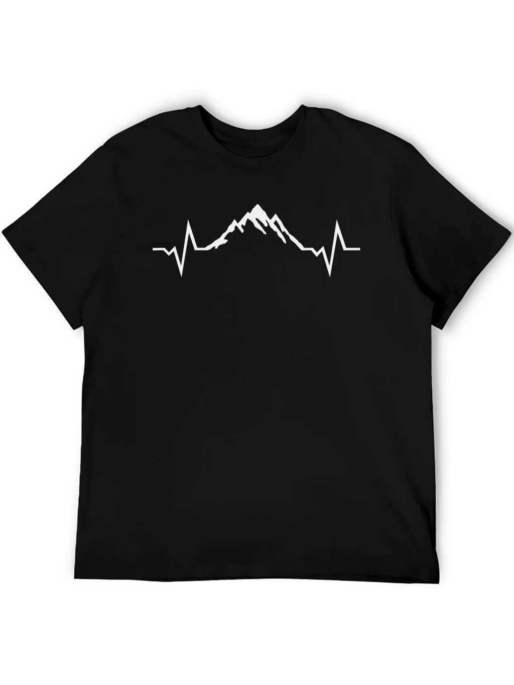Mountain Heartbeat Graphic Tee - Black product image 3