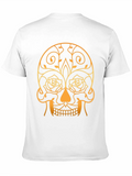 Skull & Roses Graphic Tee - Black T-Shirt product image 1